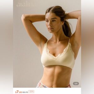 NWOT - Yellow Lace Bralette